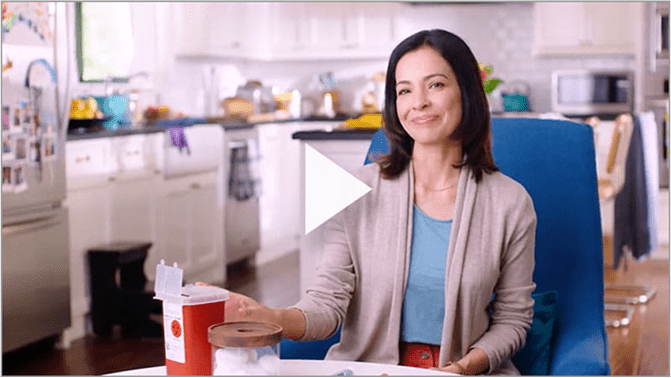 Aimovig® injection guide video thumbnail