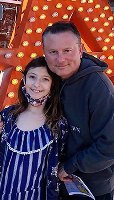 Ken, a real Aimovig® patient