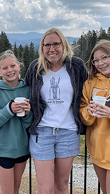 Monica, a real Aimovig® patient